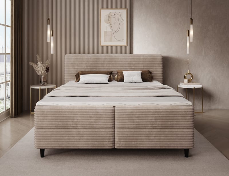 Cortiko sänkypaketti: jenkkisänky säilytystilalla 140x200 cm - Modullo 20 - Huonekalut - Sänky - Sängyt säilytystilalla