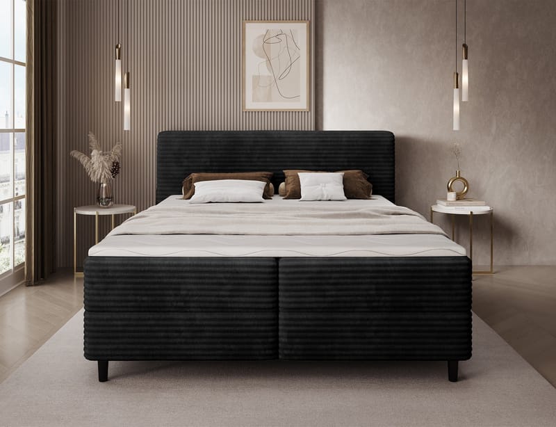 Cortiko-sänkypaketti: jenkkisänky säilytystilalla 180x200 cm - Modullo 10 - Huonekalut - Sänky - Sängyt säilytystilalla