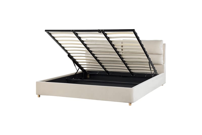 Daxxon Sänkykehys 180x200 cm - Beige - Huonekalut - Sänky - Sänkykehikot & sängynrungot