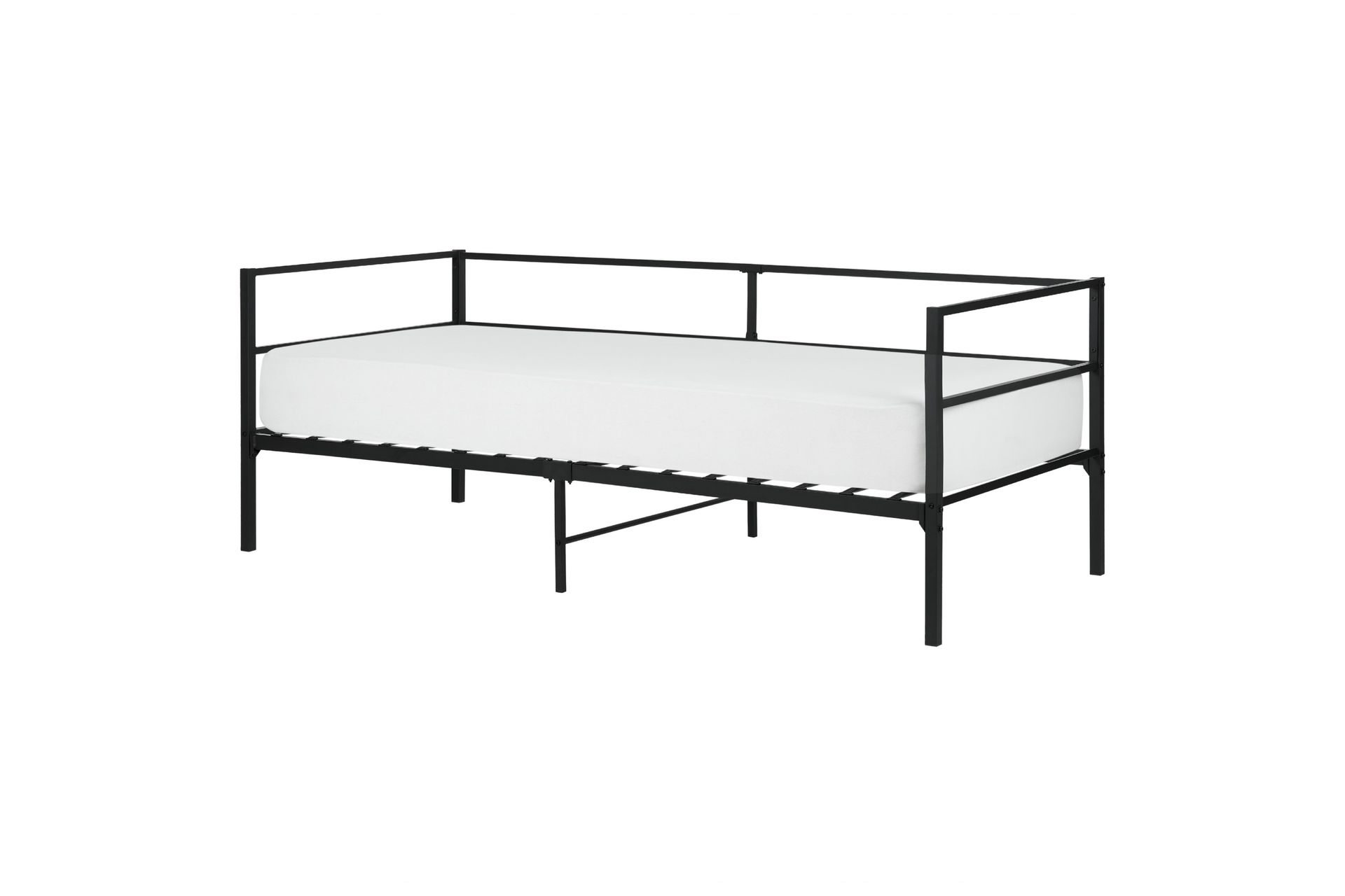 Dayven Sänkykehys 90x200 cm - Musta - Huonekalut - Sänky - Sänkykehikot & sängynrungot
