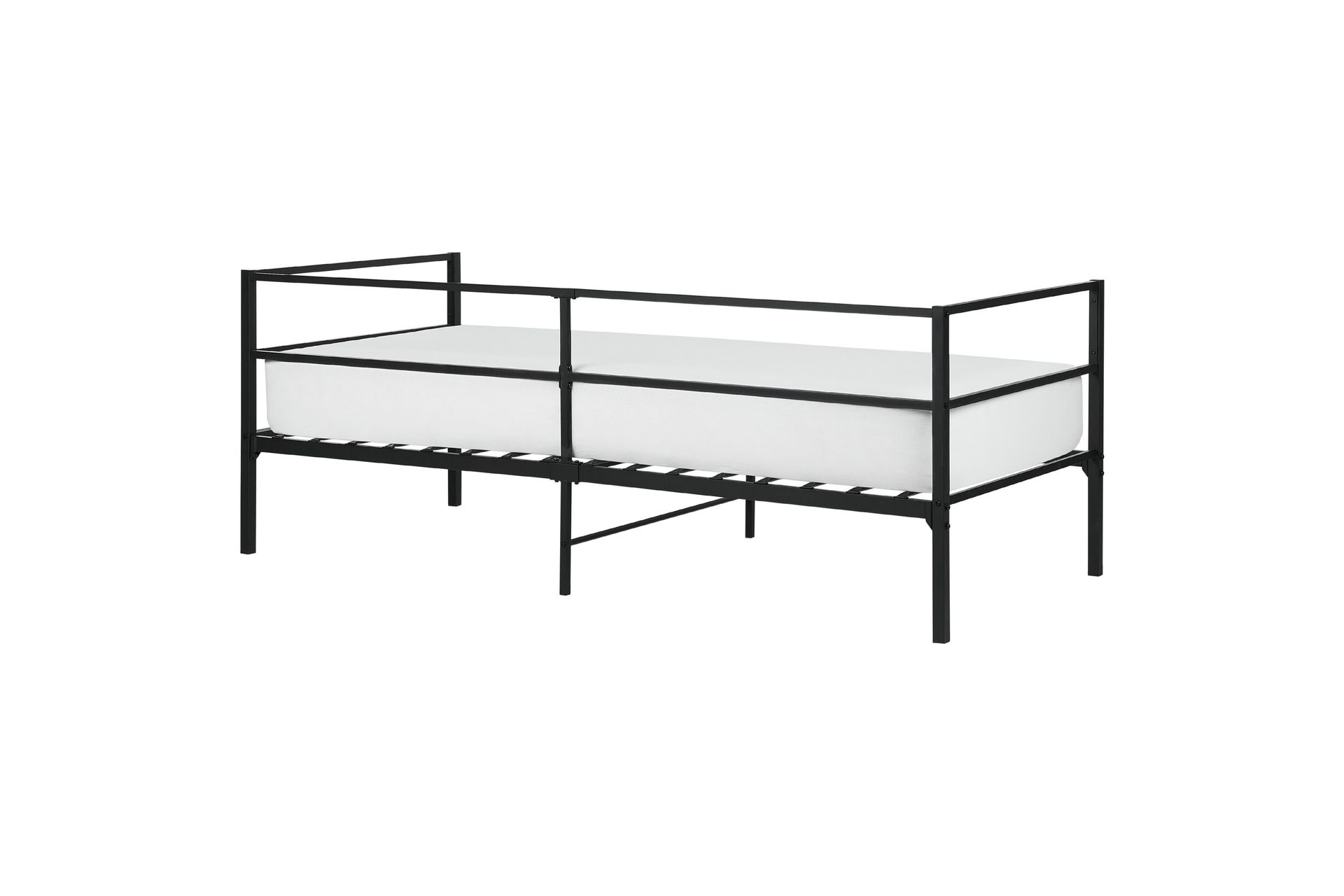 Dayven Sänkykehys 90x200 cm - Musta - Huonekalut - Sänky - Sänkykehikot & sängynrungot
