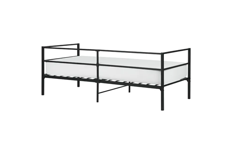 Dayven Sänkykehys 90x200 cm - Musta - Huonekalut - Sänky - Sänkykehikot & sängynrungot