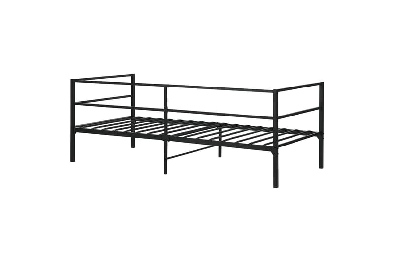 Dayven Sänkykehys 90x200 cm - Musta - Huonekalut - Sänky - Sänkykehikot & sängynrungot
