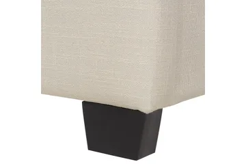 Deagan Sänkykehys 140x200 cm - Beige/Tumma puu - Huonekalut - Sänky - Sänkykehikot & sängynrungot