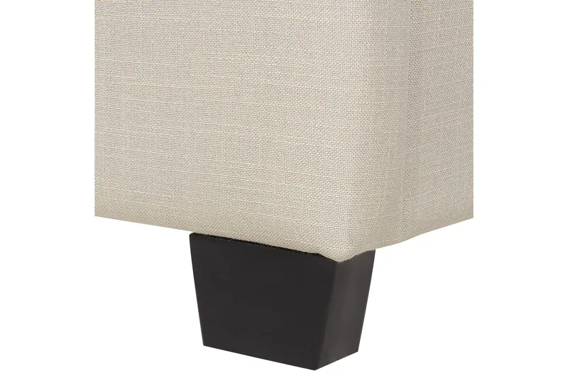 Deagan Sänkykehys 140x200 cm - Beige/Tumma puu - Huonekalut - Sänky - Sänkykehikot & sängynrungot