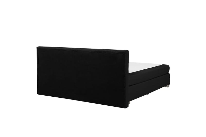 Denae Jenkkisänky 180x200 cm - Musta/Hopea - Huonekalut - Sänky - Jenkkisängyt