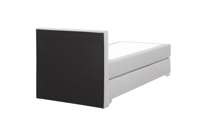 Denae Jenkkisänky 90x200 cm - Harmaa/Hopea - Huonekalut - Sänky - Yhden hengen sängyt