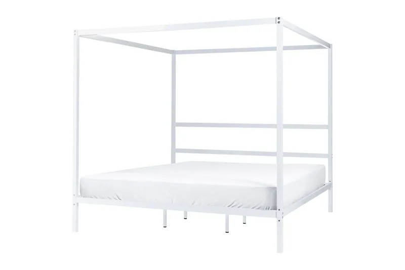 Denaya Pylvässänky 180x200 cm - Valkoinen - Huonekalut - Sänky - Katossängyt