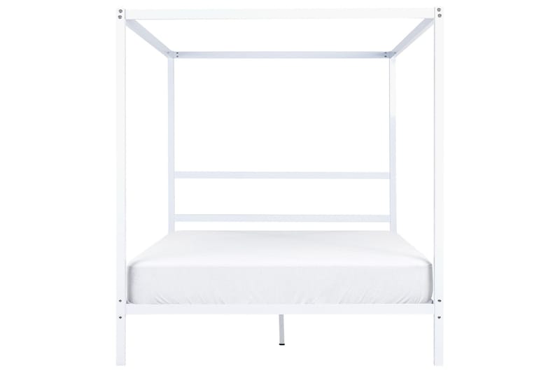 Denaya Pylvässänky 160x200 cm - Valkoinen - Huonekalut - Sänky - Katossängyt