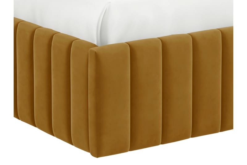 Desio Säilytyssänky 160x200 cm - Beige - Huonekalut - Sänky - Sängyt säilytystilalla