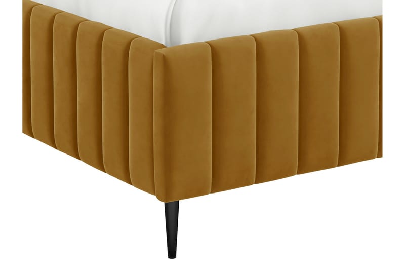 Desio Säilytyssänky 160x200 cm - Keltainen - Huonekalut - Sänky - Sänkykehikot & sängynrungot