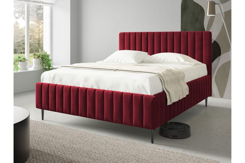 Desio Säilytyssänky 160x200 cm - Ruskea - Huonekalut - Sänky - Sänkykehikot & sängynrungot