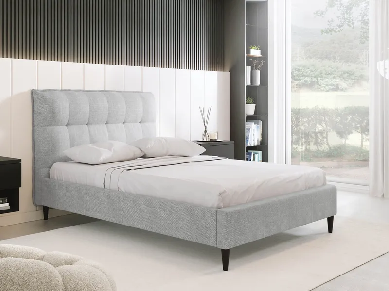 Deyros sängynrunko 120x200 cm - harmaa - Huonekalut - Sänky - Sänkykehikot & sängynrungot