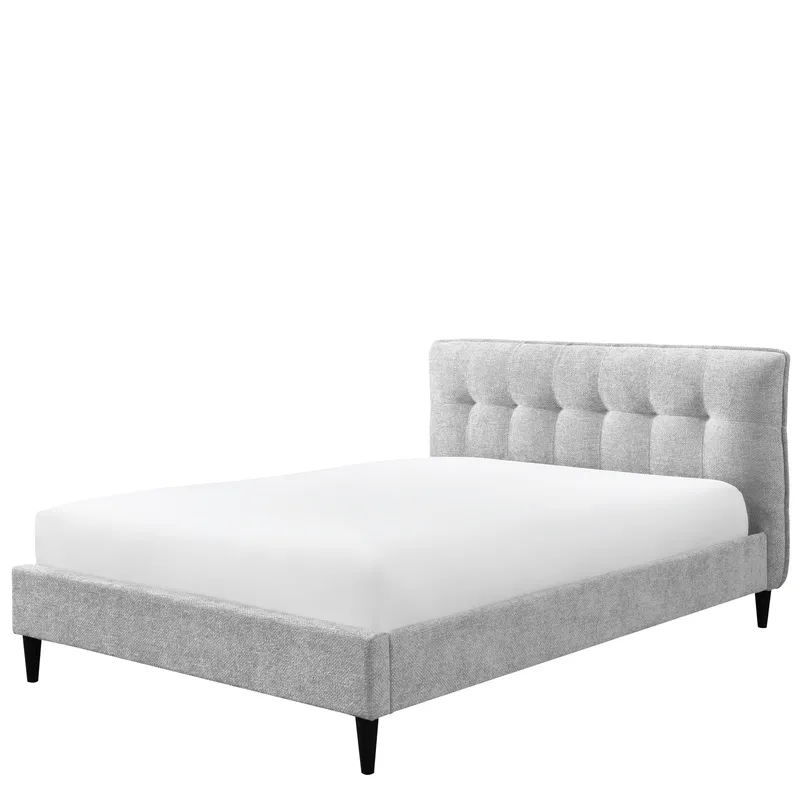 Deyros sängynrunko 140x200 cm, harmaa