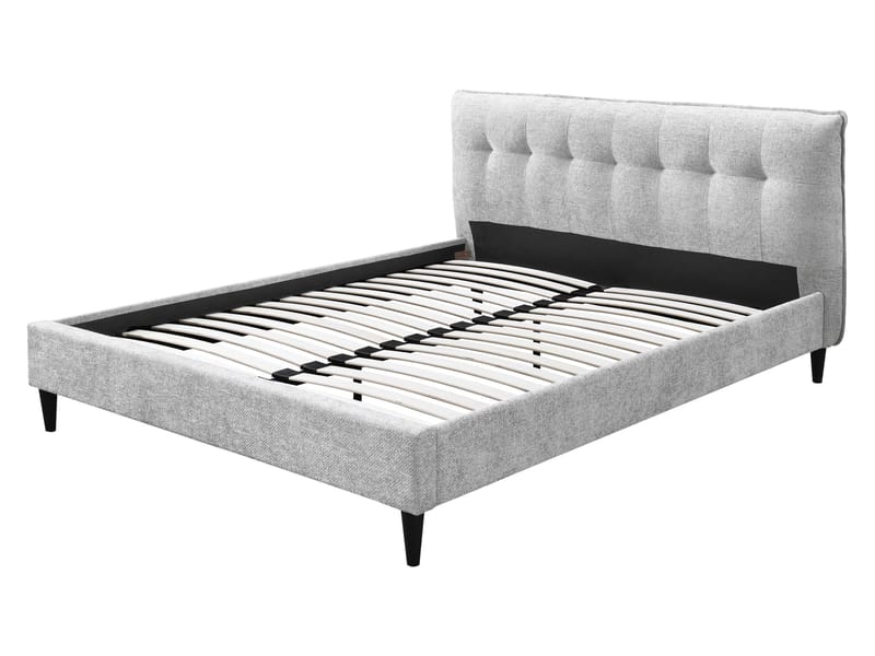 Deyros sängynrunko 160x200 cm - harmaa - Huonekalut - Sänky - Sänkykehikot & sängynrungot