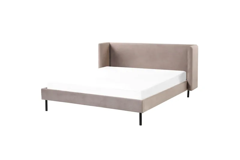 Diallo Sänkykehys 160x200 cm - Taupe - Huonekalut - Sänky - Sänkykehikot & sängynrungot