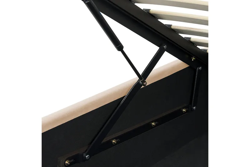 Diantha Sänkykehys 90x200 cm - Beige - Huonekalut - Sänky - Sänkykehikot & sängynrungot