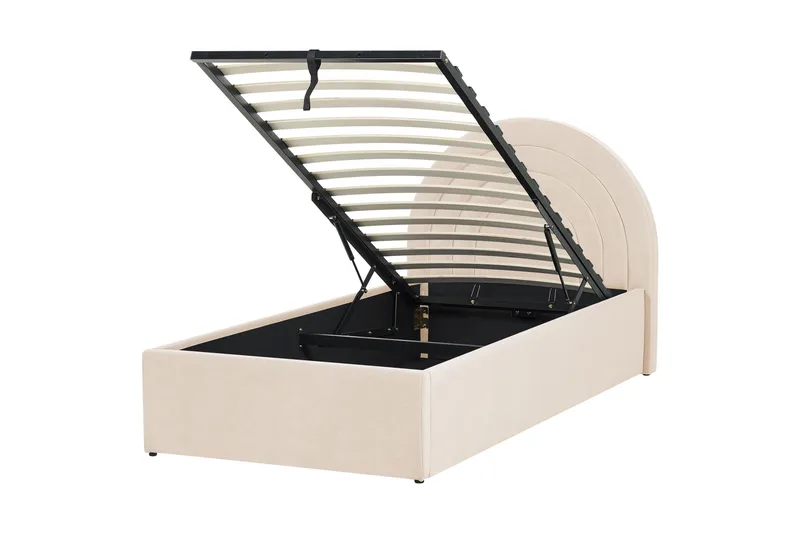Diantha Sänkykehys 90x200 cm - Beige - Huonekalut - Sänky - Sänkykehikot & sängynrungot