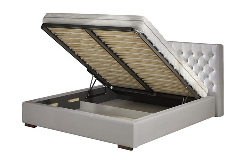 Dolores Förvaringssäng 218x158x106 cm Bedly Dryt 4 - Huonekalut - Sänky - Sänkykehikot & sängynrungot