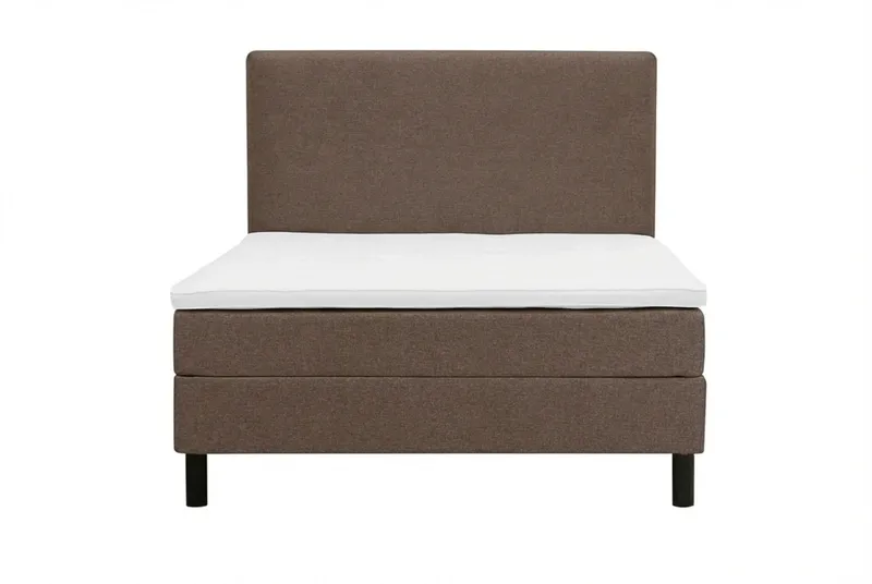 Dream täydellinen sänkypaketti 140x200 cm sileä - Ruskea - Huonekalut - Sänky - Jenkkisängyt