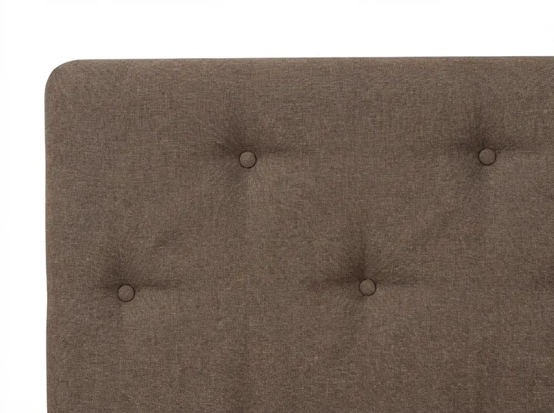 Dream täydellinen sänkypaketti 180x200 cm epäsymmetriset napit - Ruskea - Huonekalut - Sänky - Jenkkisängyt