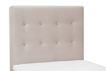 Dream - täydellinen sänkypaketti 90x200 cm, napit - Beige - Huonekalut - Sänky - Jenkkisängyt