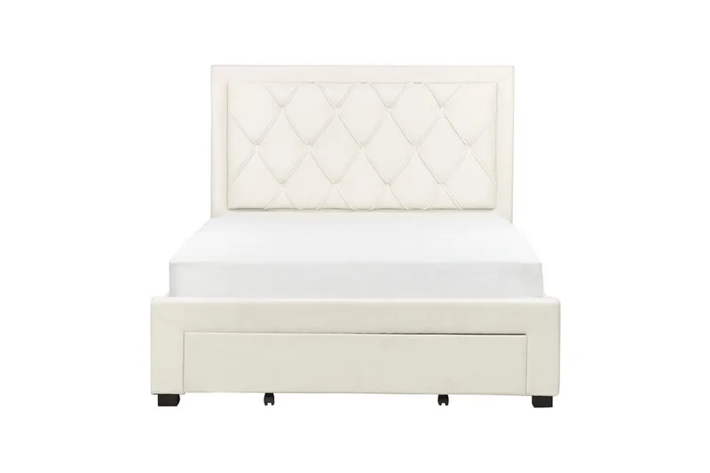 Dubbelsäng Beliani Lievin med förvaring 140x200 cm 140x200 - Huonekalut - Sänky - Sänkykehikot & sängynrungot