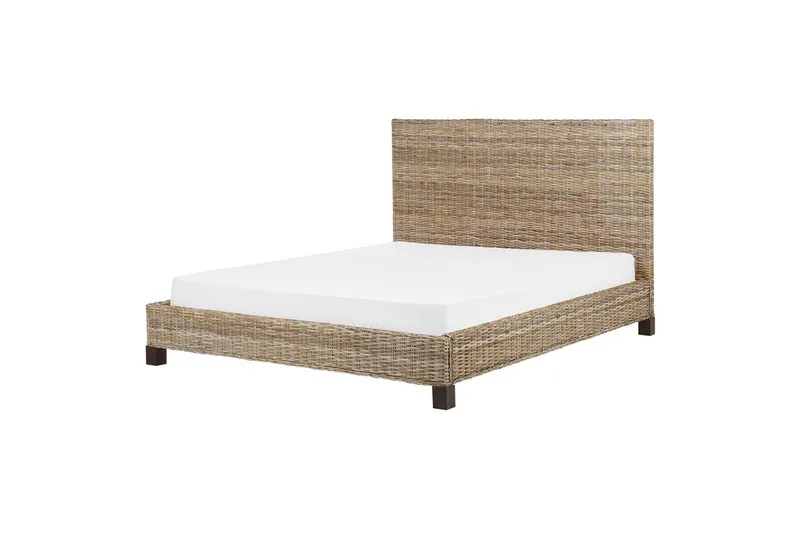 Dubbelsäng Beliani Salbris med lamellram 140x200 cm 160x200, undefined