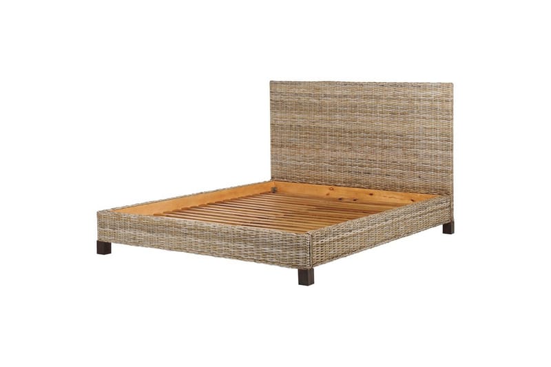 Dubbelsäng Beliani Salbris med lamellram 140x200 cm 160x200 - Huonekalut - Sänky - Sänkykehikot & sängynrungot