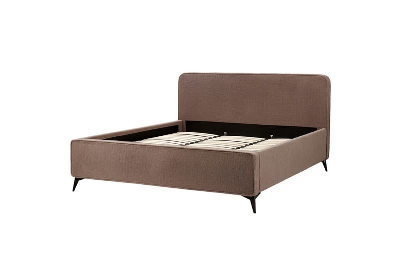 Dubbelsäng Beliani Valognes med lamellram 160x200 cm 180x200 - Huonekalut - Sänky - Sänkykehikot & sängynrungot