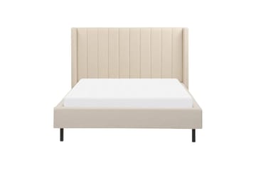 Dubbelsäng Beliani Villette med lamellram 140x200 cm 140x200 - Huonekalut - Sänky - Runkopatjasängyt