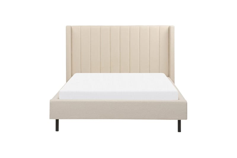 Dubbelsäng Beliani Villette med lamellram 140x200 cm 140x200 - Huonekalut - Sänky - Sänkykehikot & sängynrungot