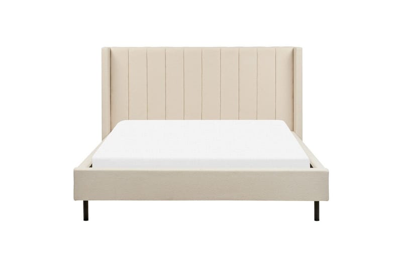 Dubbelsäng Beliani Villette med lamellram 140x200 cm 160x200 - Huonekalut - Sänky - Sänkykehikot & sängynrungot
