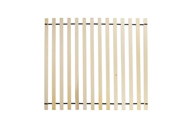 Dubbelsäng Beliani Vinay med lamellram Beige, 160x200 cm Taupe 160x200 - Huonekalut - Sänky - Runkopatjasängyt