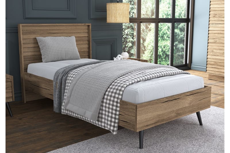 Elspet Sängynrunko 169x205 cm, Ruskea