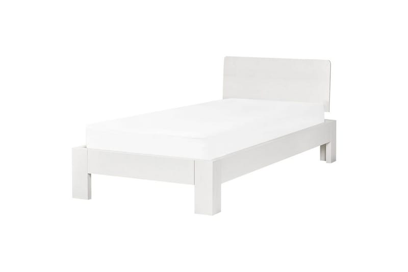 Enkelsäng Beliani Royan med lamellram White, undefined