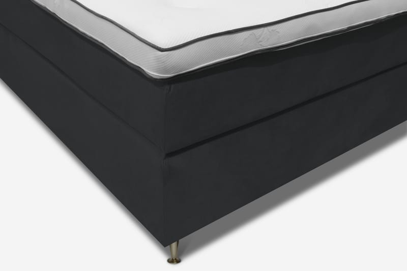 Finnigan Sänkypaketti Continental-sänky 160x200 cm Keskijäykkä/Jäykkä - Musta - Huonekalut - Sänky - Jenkkisängyt