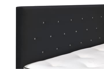 Finnigan Sänkypaketti Continental-sänky 160x200 cm Keskijäykkä/Jäykkä - Musta - Huonekalut - Sänky - Jenkkisängyt