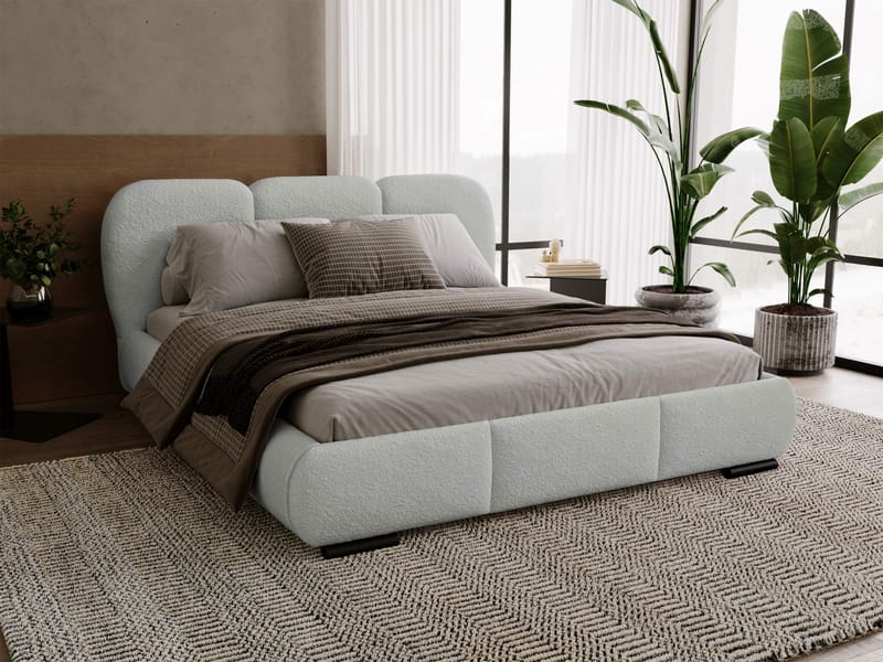 Fito sängynrunko säilytystilalla 140x200 cm - harmaa - Huonekalut - Sänky - Sänkykehikot & sängynrungot