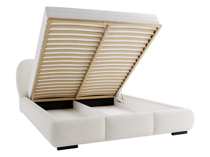 Fito sängynrunko säilytystilalla 160x200 cm - valkoinen - Huonekalut - Sänky - Sänkykehikot & sängynrungot