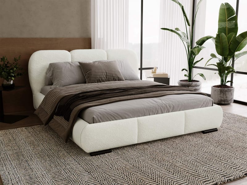 Fito sängynrunko säilytystilalla 160x200 cm - valkoinen - Huonekalut - Sänky - Sänkykehikot & sängynrungot