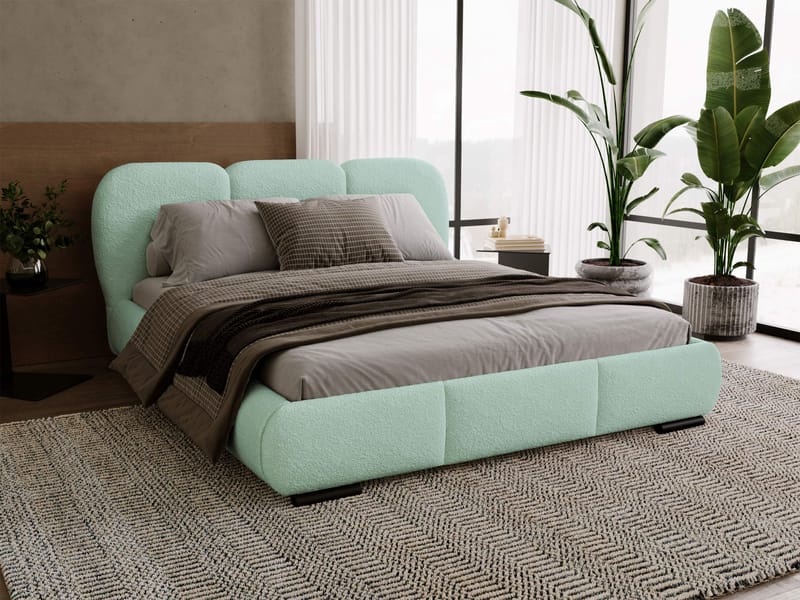 Fito sängynrunko säilytystilalla 200x200 cm - minttu - Huonekalut - Sänky - Sänkykehikot & sängynrungot