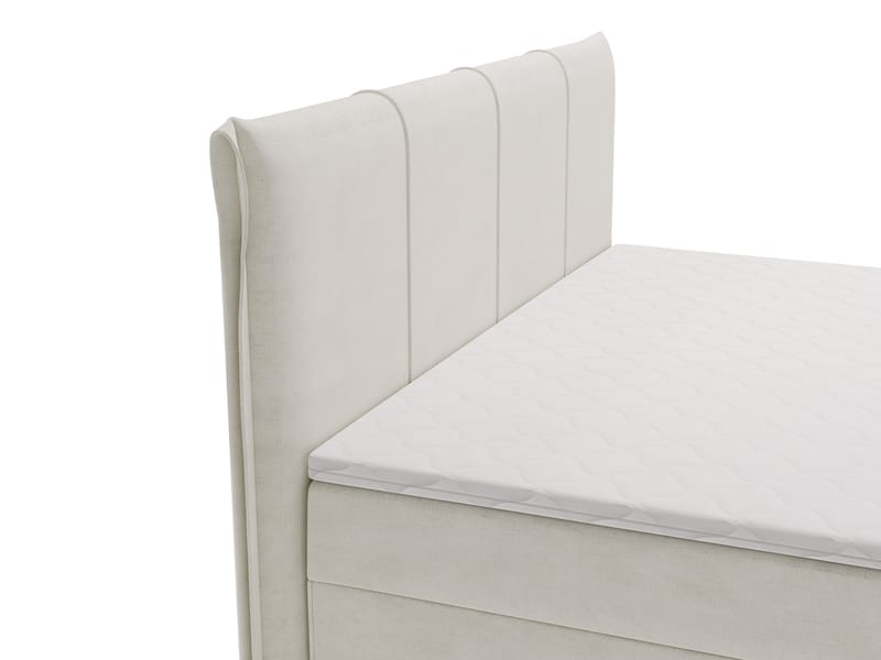 Florizel Sänkypaketti Kontinenttisänky 140x200 cm - Harmaa - Huonekalut - Sänky - Jenkkisängyt