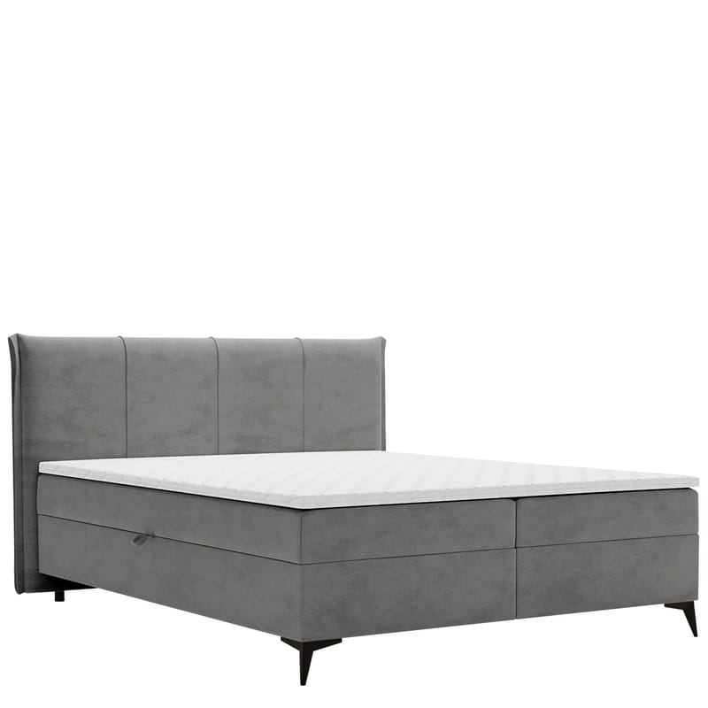 Florizel Sänkypaketti Kontinenttisänky 180x200 cm - Harmaa - Huonekalut - Sänky - Jenkkisängyt