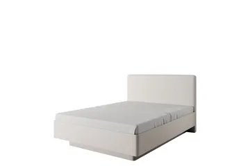Forba sängynrunko 160x200 cm buklee sängynpäädyllä ja puukehyksellä - Beige - Huonekalut - Sänky - Sänkykehikot & sängynrungot
