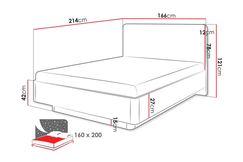 Forba Sängynrunko - Beige - Huonekalut - Sänky - Sänkykehikot & sängynrungot