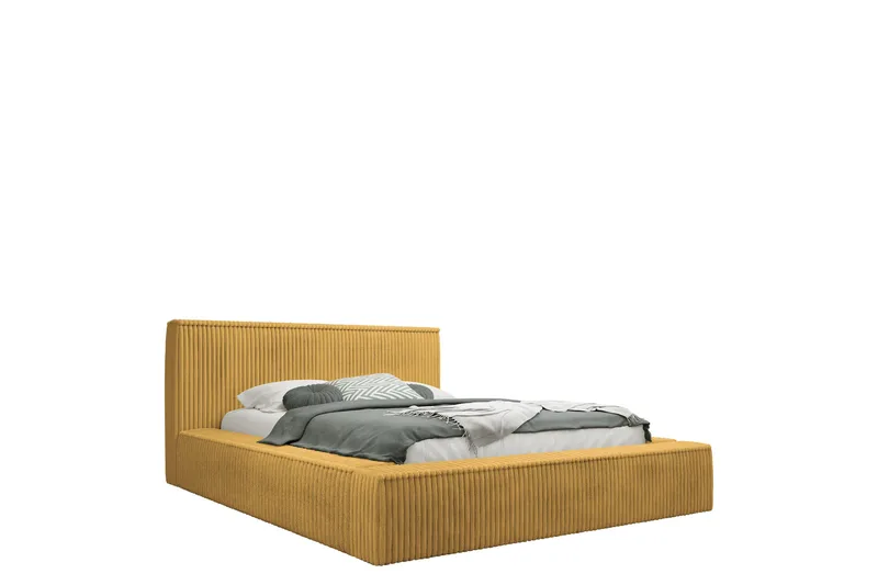 Gadi Sänkyrunko 140x200 cm - Keltainen - Huonekalut - Sänky - Sänkykehikot & sängynrungot