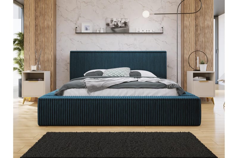 Gadi Sänkyrunko 160x200 cm - Sininen - Huonekalut - Sänky - Sänkykehikot & sängynrungot