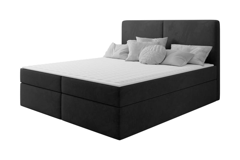 Garris Sänkypaketti Kontinentalsänky 160x200 cm, Musta