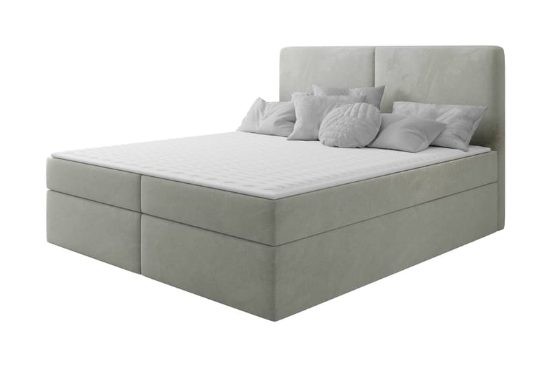 Garris Sänkypaketti Kontinentalsänky 180x200 cm, Vaaleanharmaa